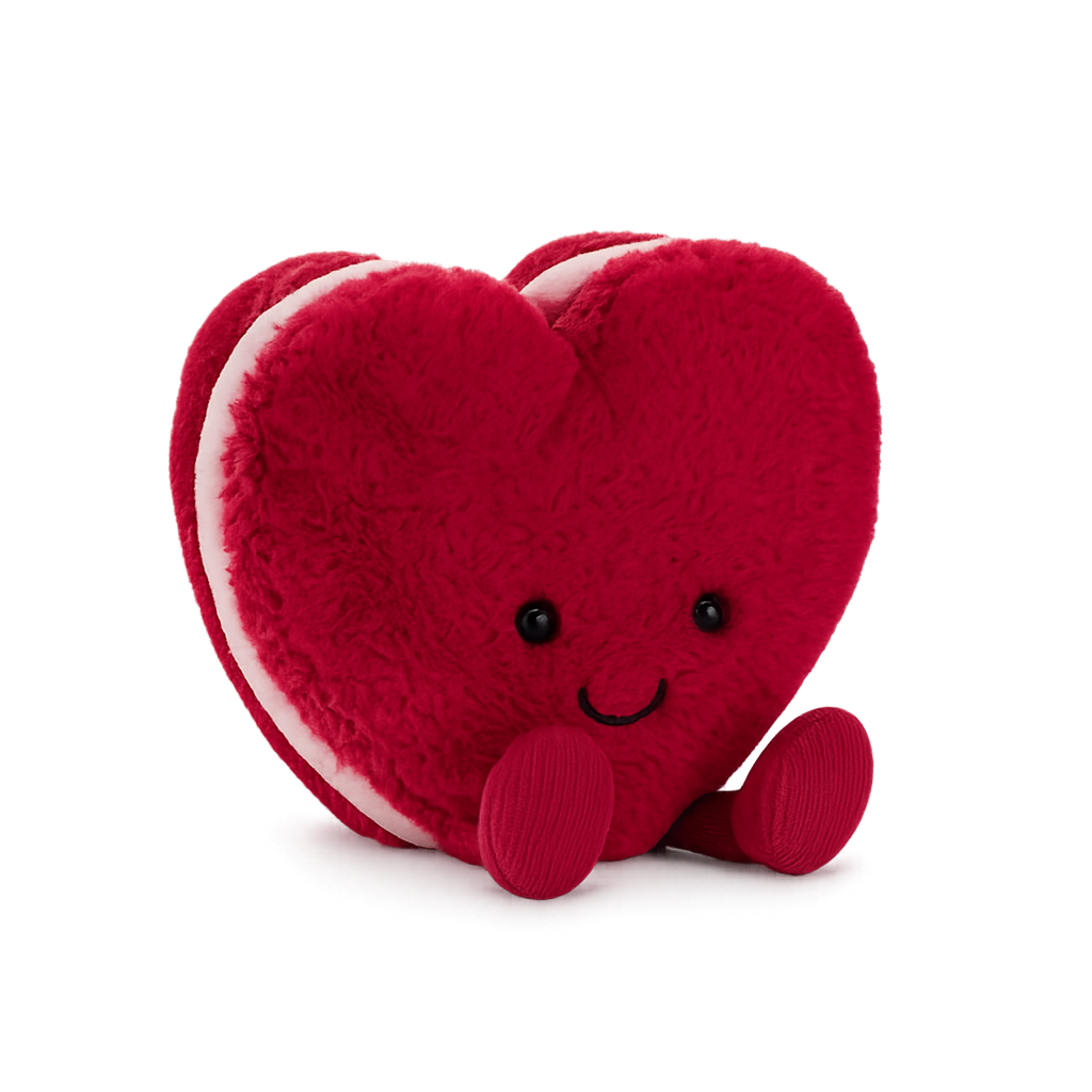 Sweetheart Macaron (Red) – TINY LOVE PLUSHEEZ